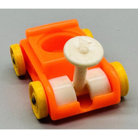 Vintage Fisher Price Little People Baby Stroller‎ Wagon Vehicle Toy Lot Of 3 - Picture 9 of 11